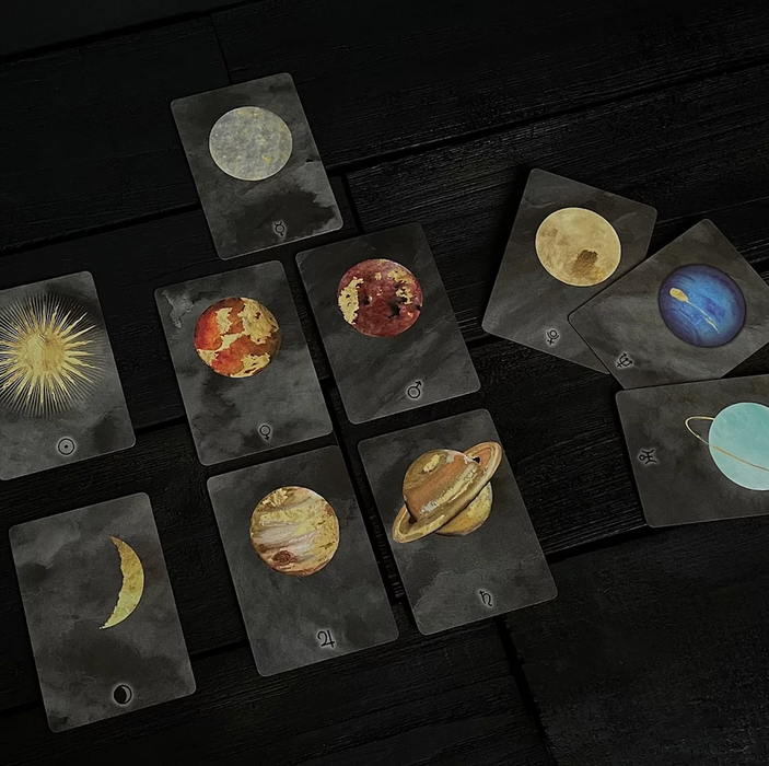 Living Wheel Astrology Cards